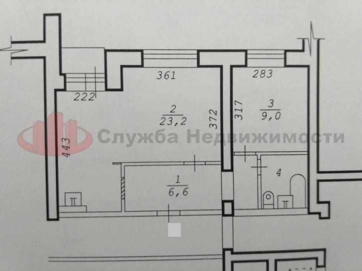 2-комн квартира Ул. крылова,64б