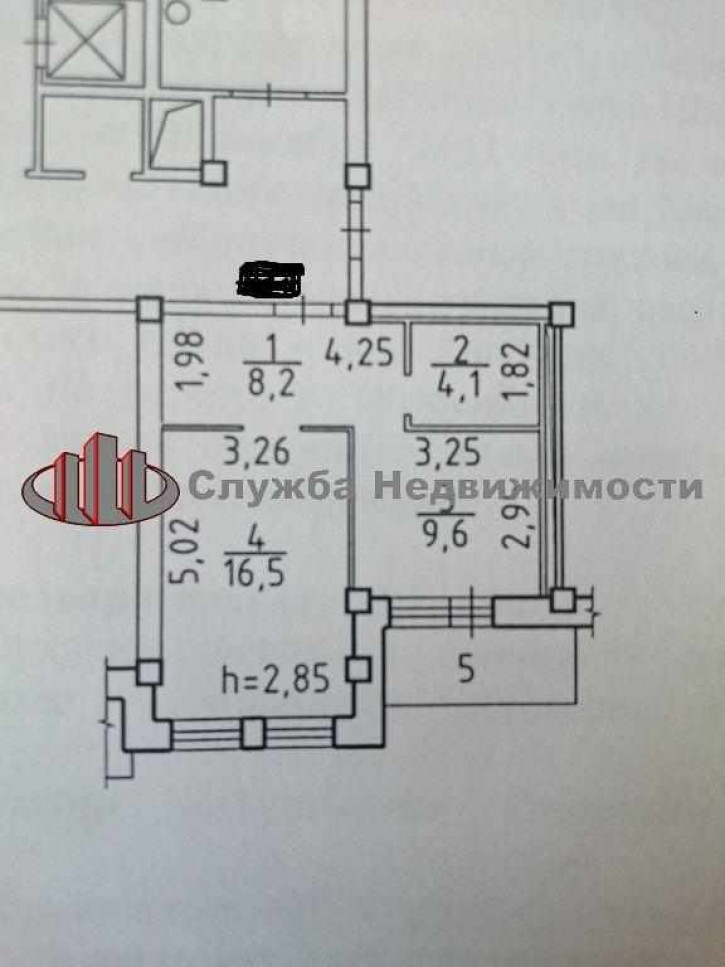 1-комн квартира Ул. адриена лежена,17