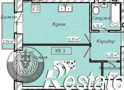 Купить квартиру за 1 700 000 рублей на Новый 1-й пер, 16/7