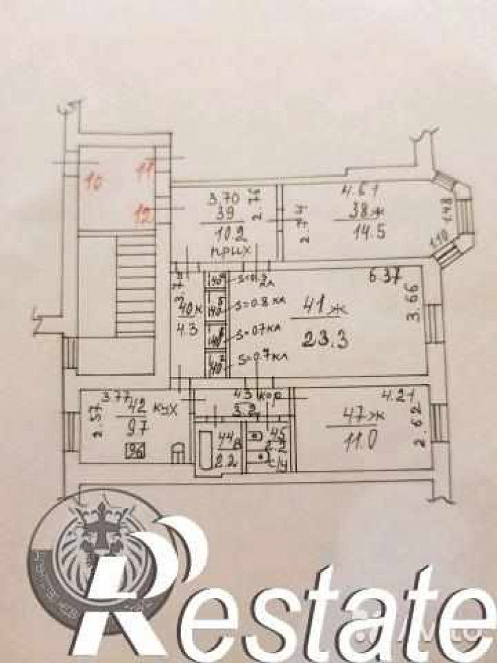 3-комн квартира Дзержинского ул, 111, корпус 20