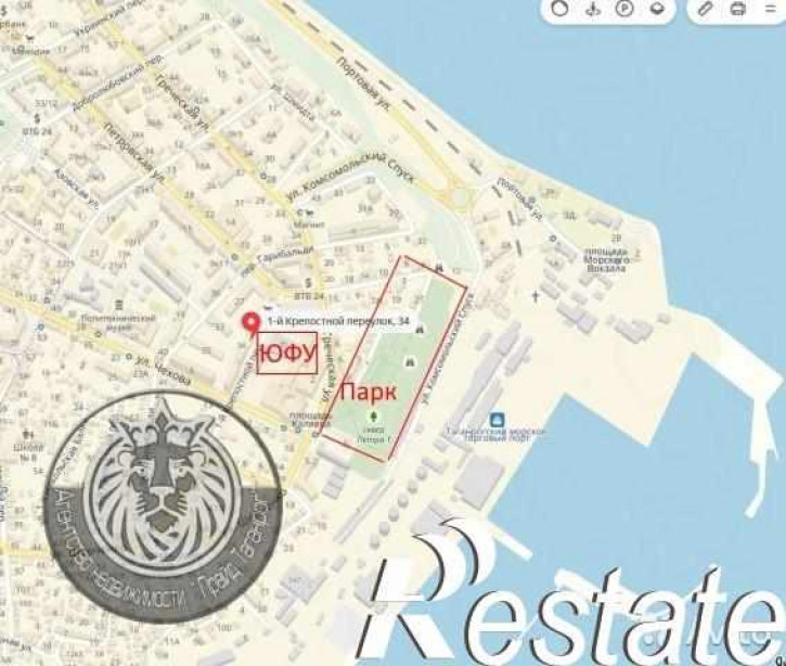2-комн квартира Крепостной 1-й пер, 34