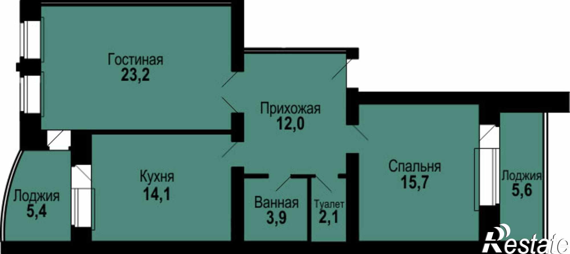 Купить квартиру за 3 386 600 рублей на Власова ул., д. 3
