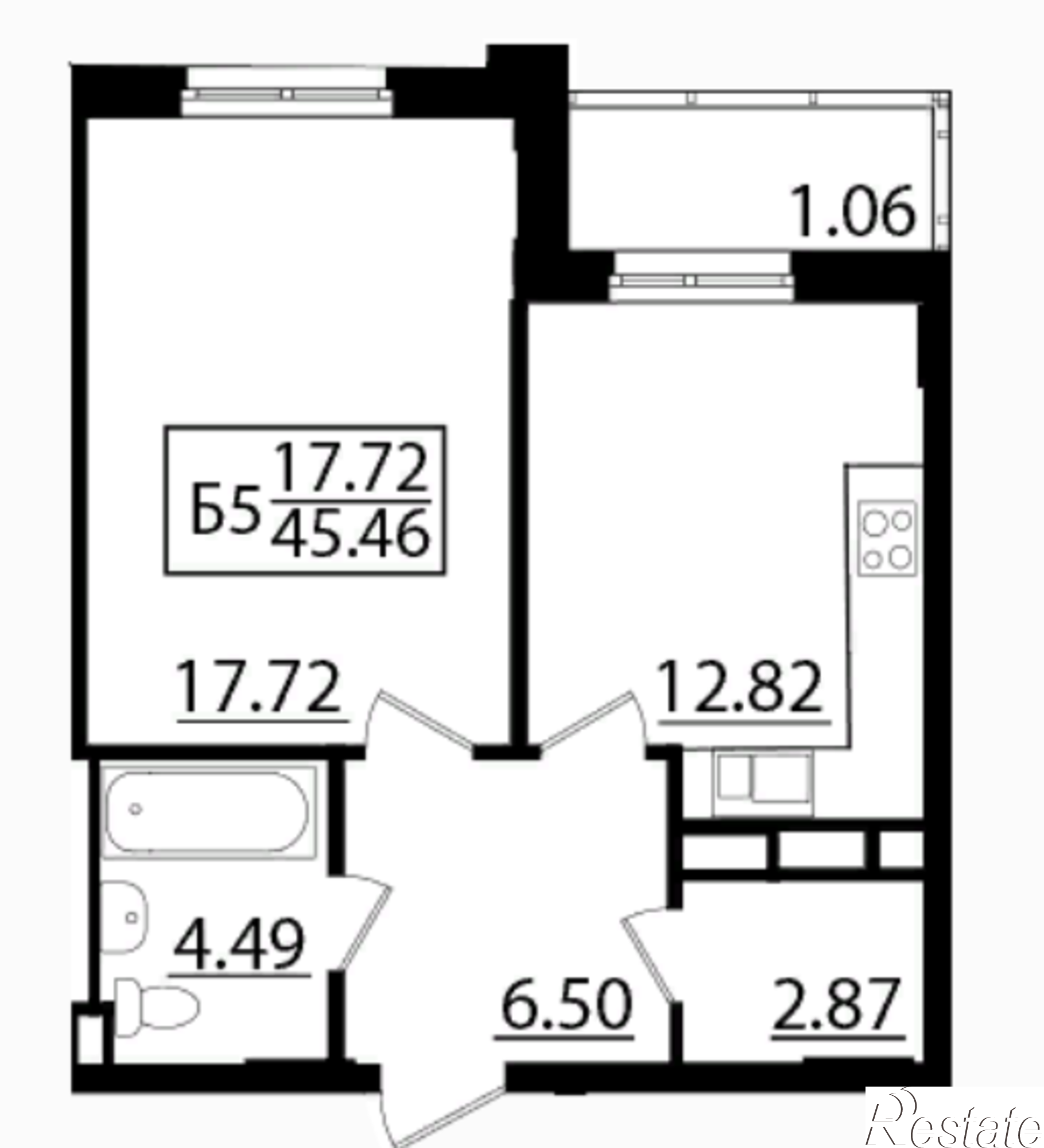 Купить квартиру за 3 023 090 рублей на Дорожная, дом 1.1