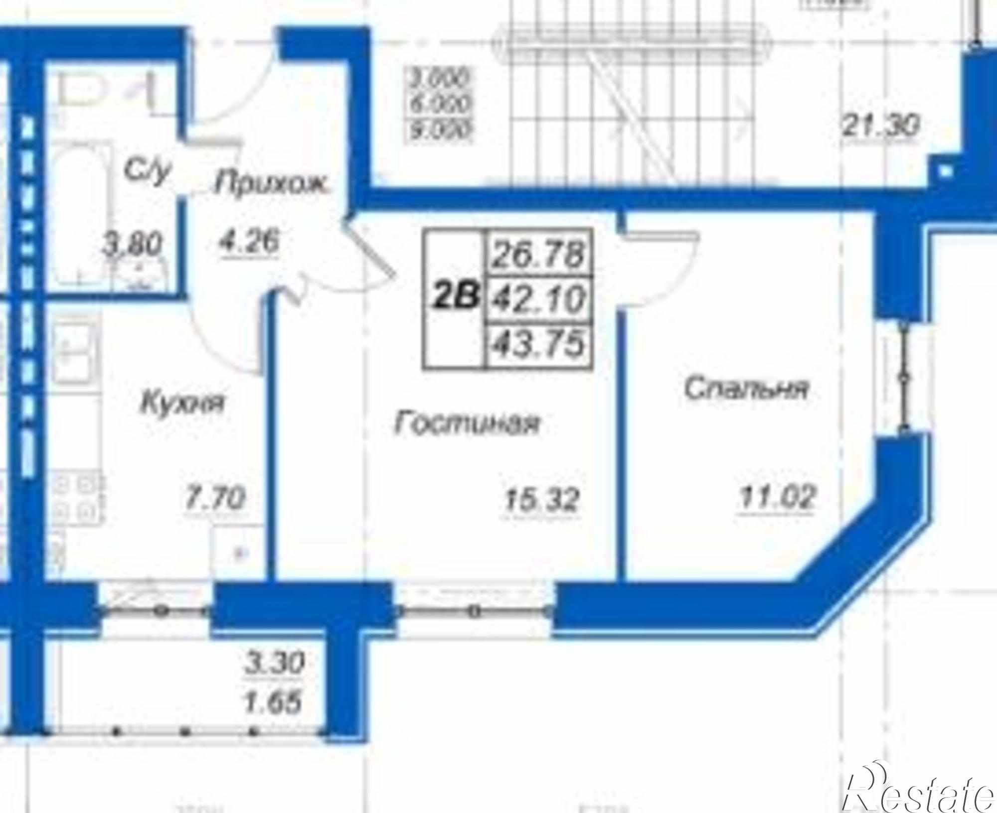 Купить квартиру за 2 012 500 рублей на Куюки, Молодежная, д.23