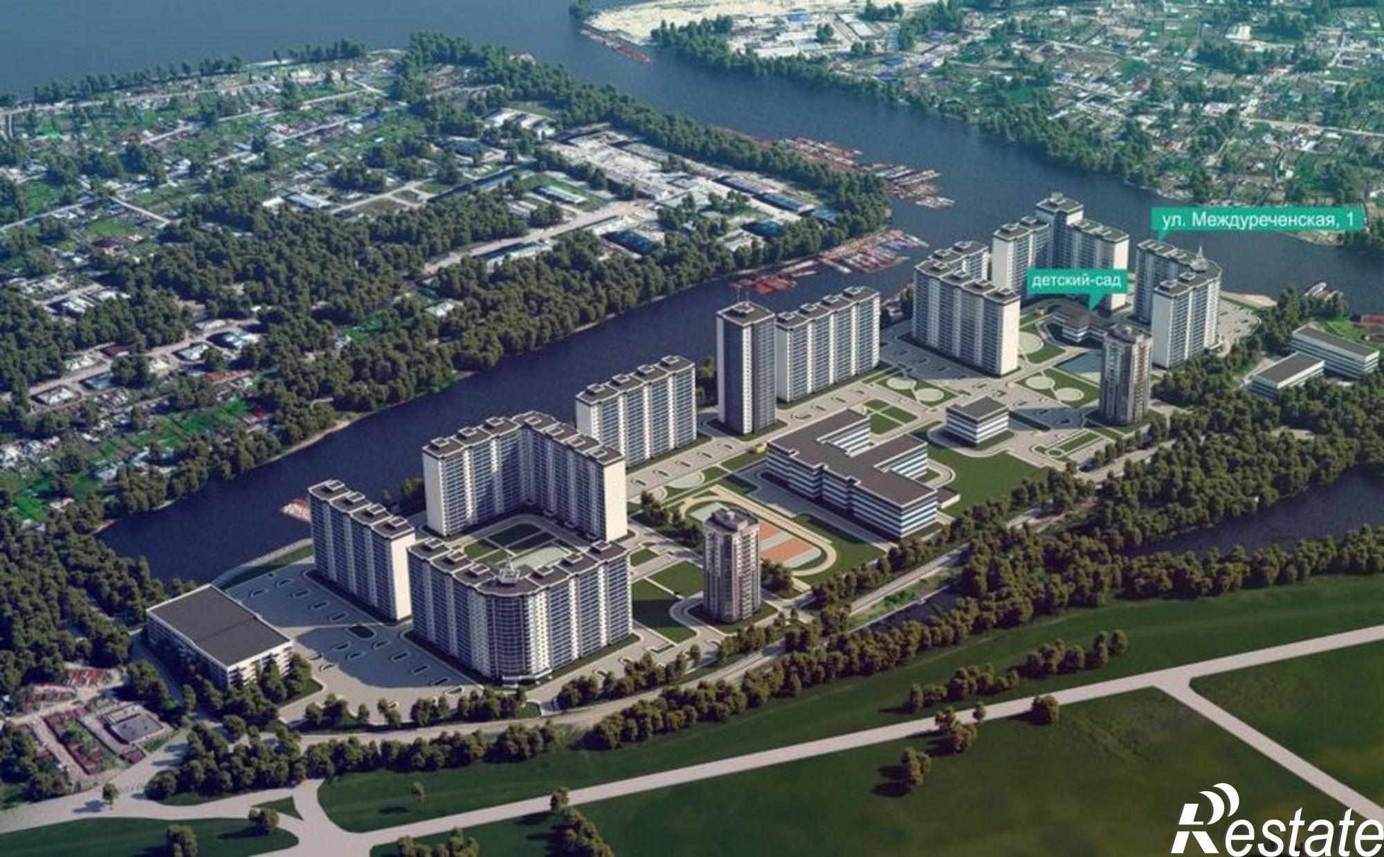 Купить квартиру за 3 438 000 рублей на ул. Междуреченская,1