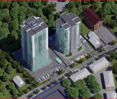 2-комн, 72 кв м, этаж 20/25 ул. Балмочных С.Ф., д. 14/1