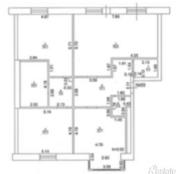 3-комн квартира в новом доме Габдуллы Кариева, д. 10