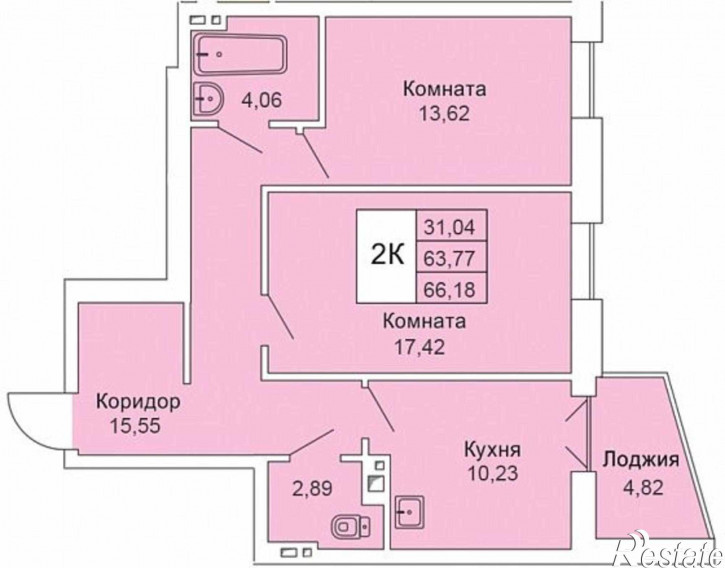 1-комн квартира в новом доме ул. Гоголя,211