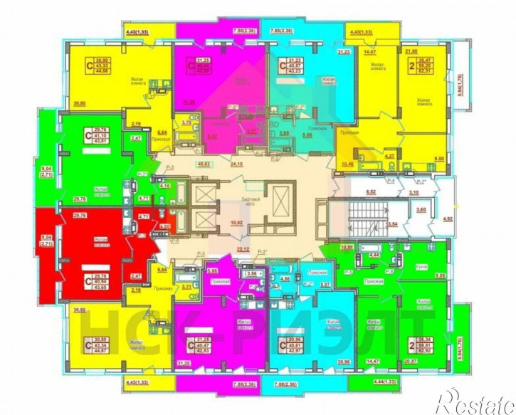 1-комн квартира в новом доме ул. Оловозаводская,6 стр