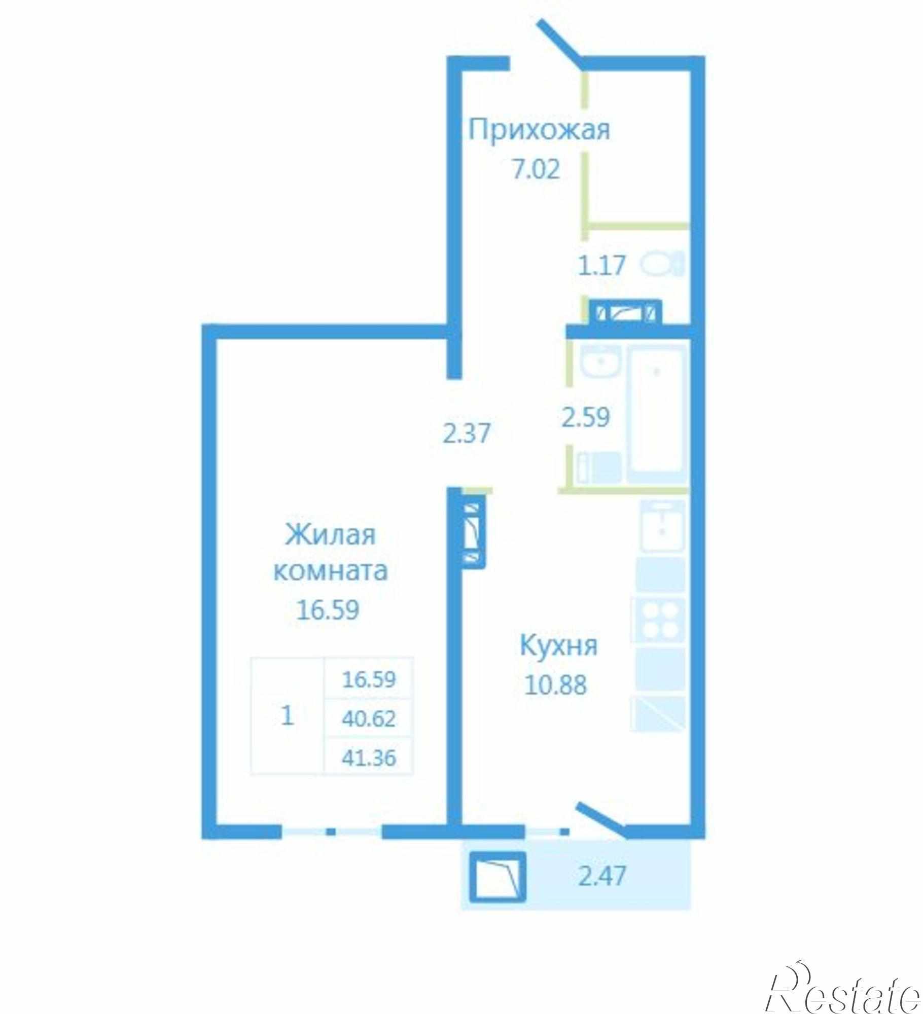 Купить квартиру за 1 400 000 рублей на ул. Бронная,43/4
