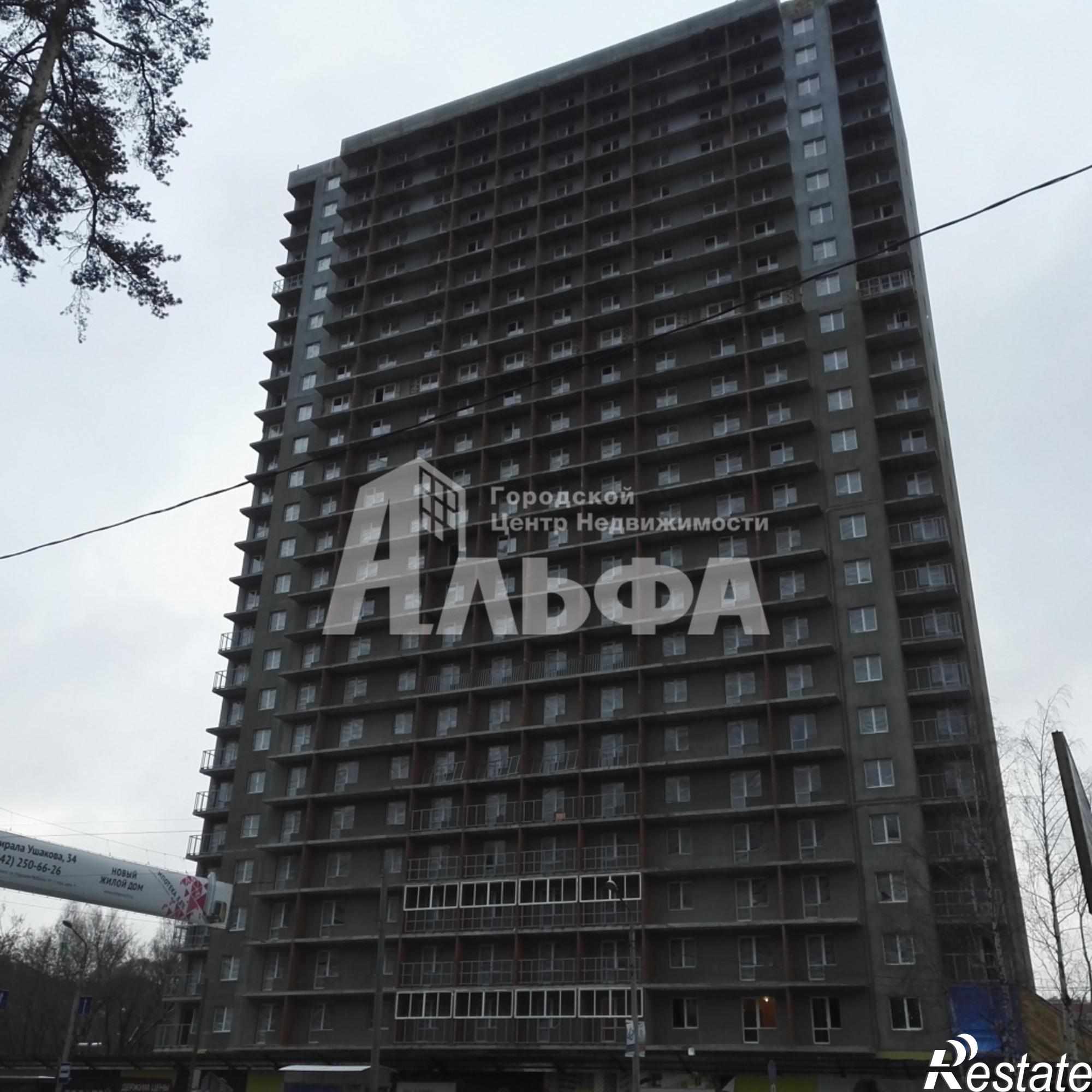 Купить студию за 2 035 000 рублей на улица Калинина, 66