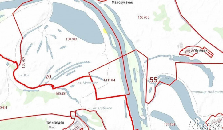 Земельный участок Политотдел