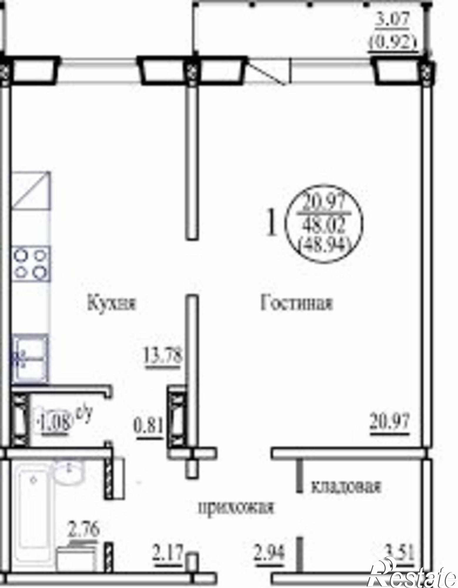 Купить квартиру за 1 700 000 рублей на ул. Высоцкого,143/1