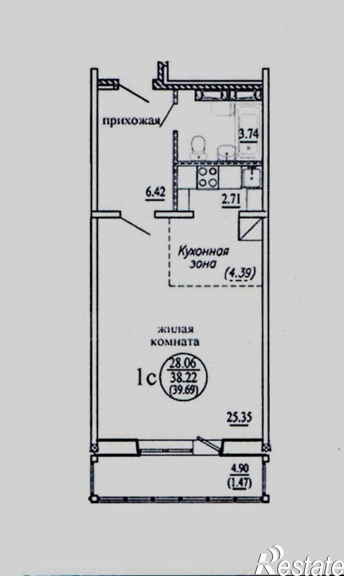 Купить квартиру за 1 600 000 рублей на ул. Татьяны Снежиной,29/3