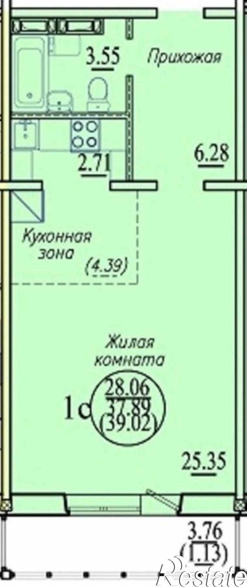 Купить квартиру за 1 600 000 рублей на ул. Татьяны Снежиной,29/3