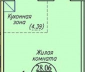 1-комн, 39кв м, этаж 1/10 ул. Татьяны Снежиной,29/3