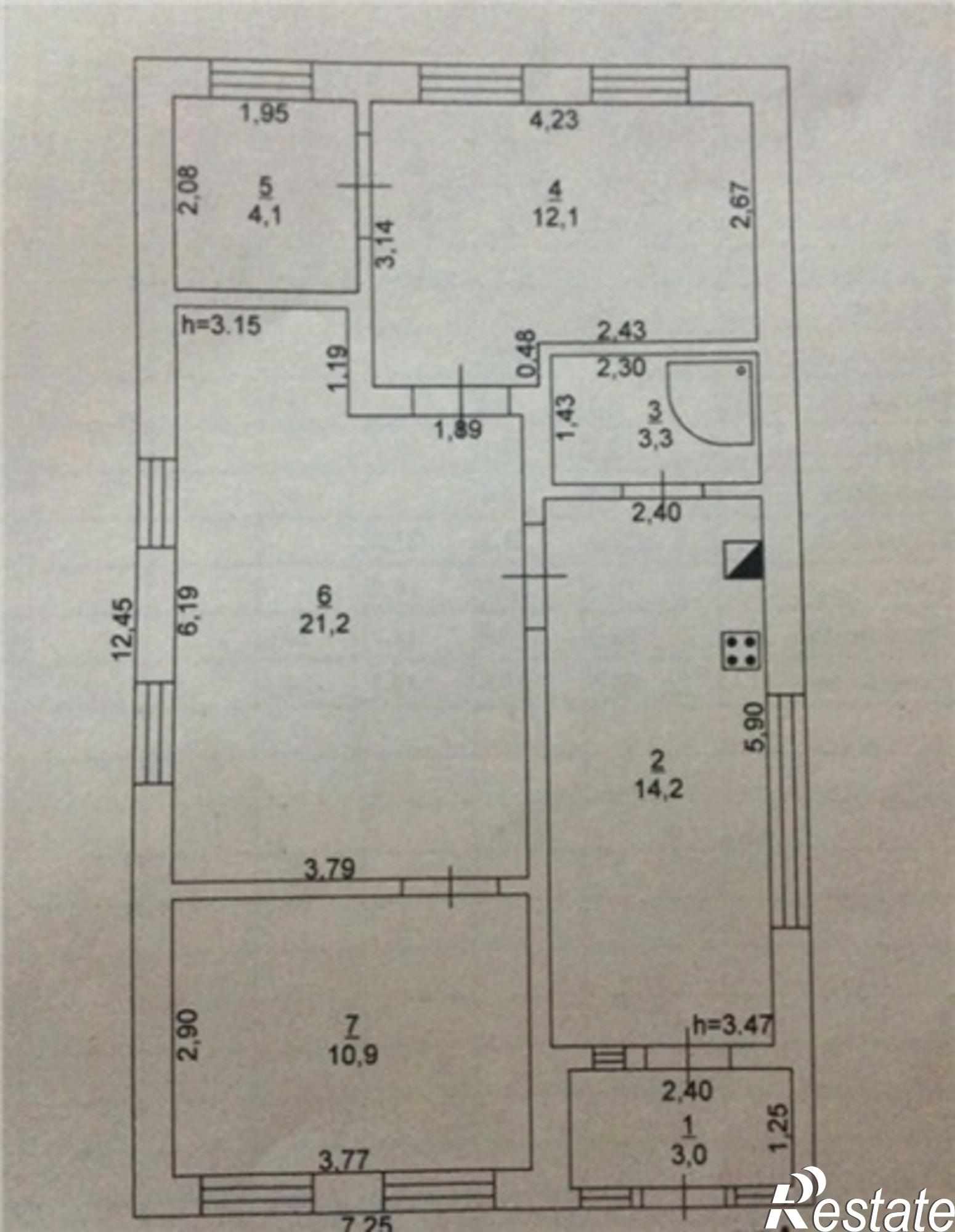Купить дачу, дом, коттедж за 7 800 000 рублей на ул.Грузинская улица, 101