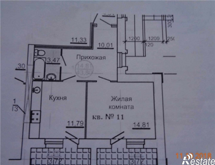 1-комн квартира в новом доме энгельса улица, 101