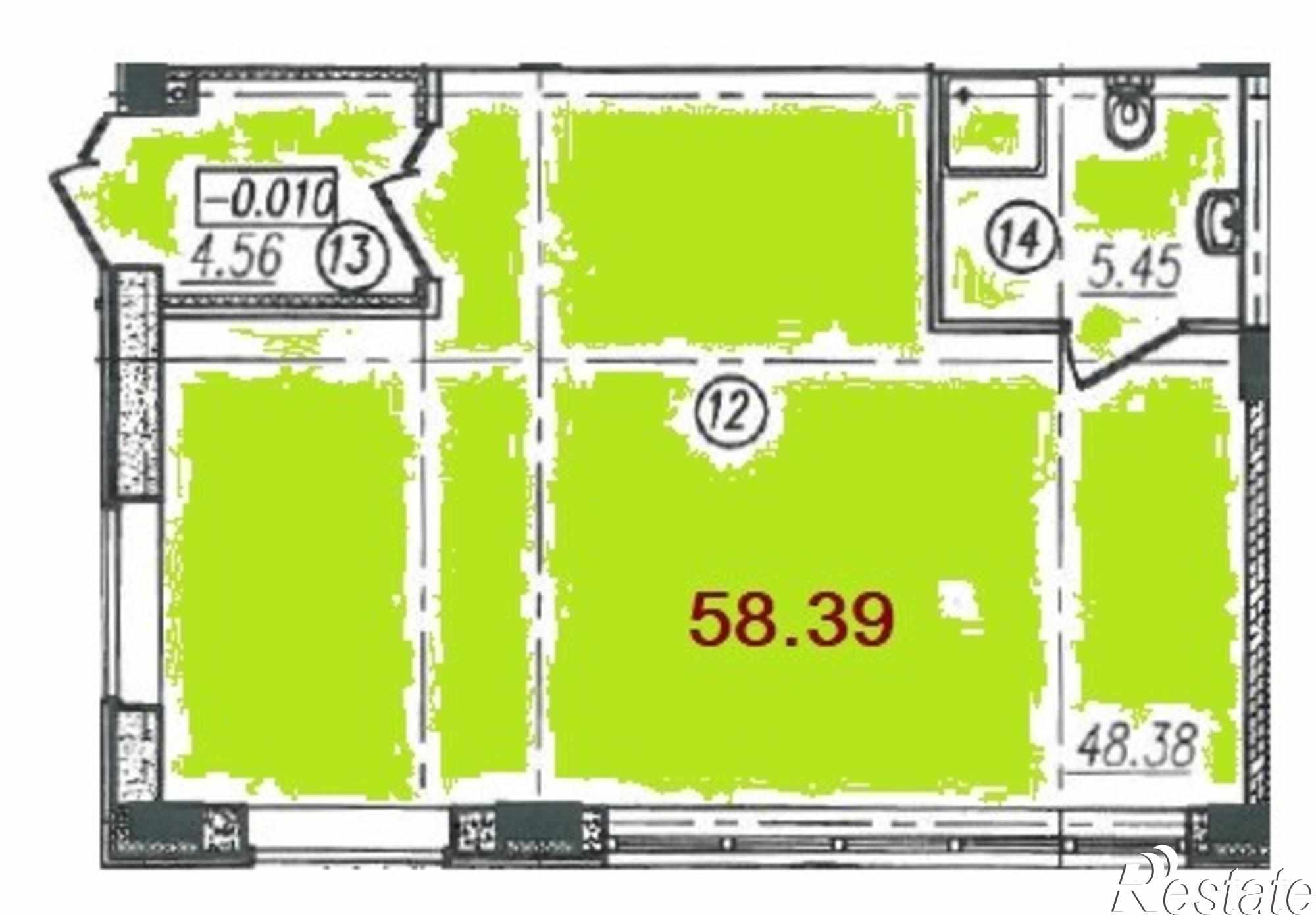 Купить торговое помещение за 3 082 750 рублей на ул. Осканова, д. 7