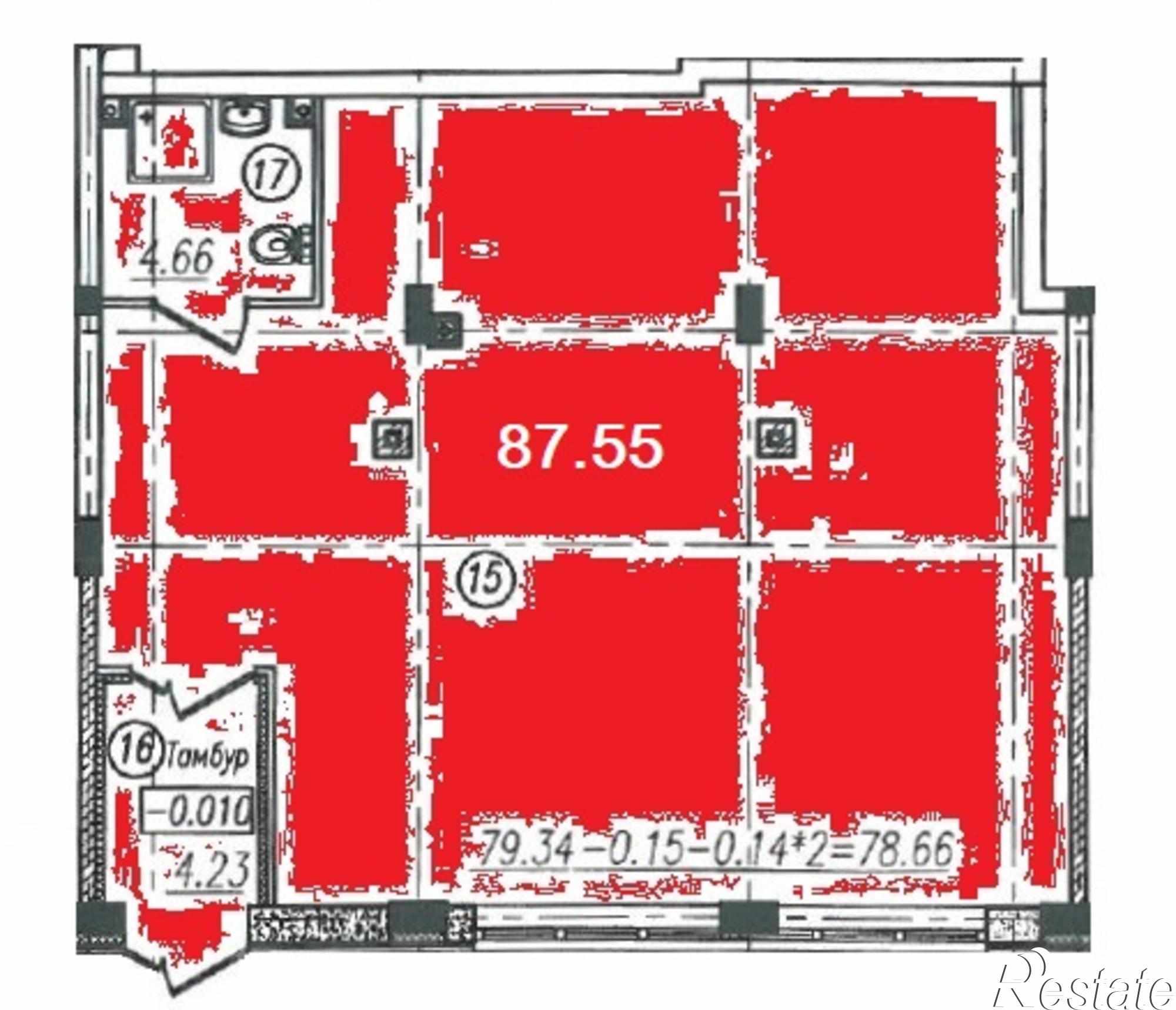 Купить торговое помещение за 6 128 500 рублей на ул. Осканова, д. 7