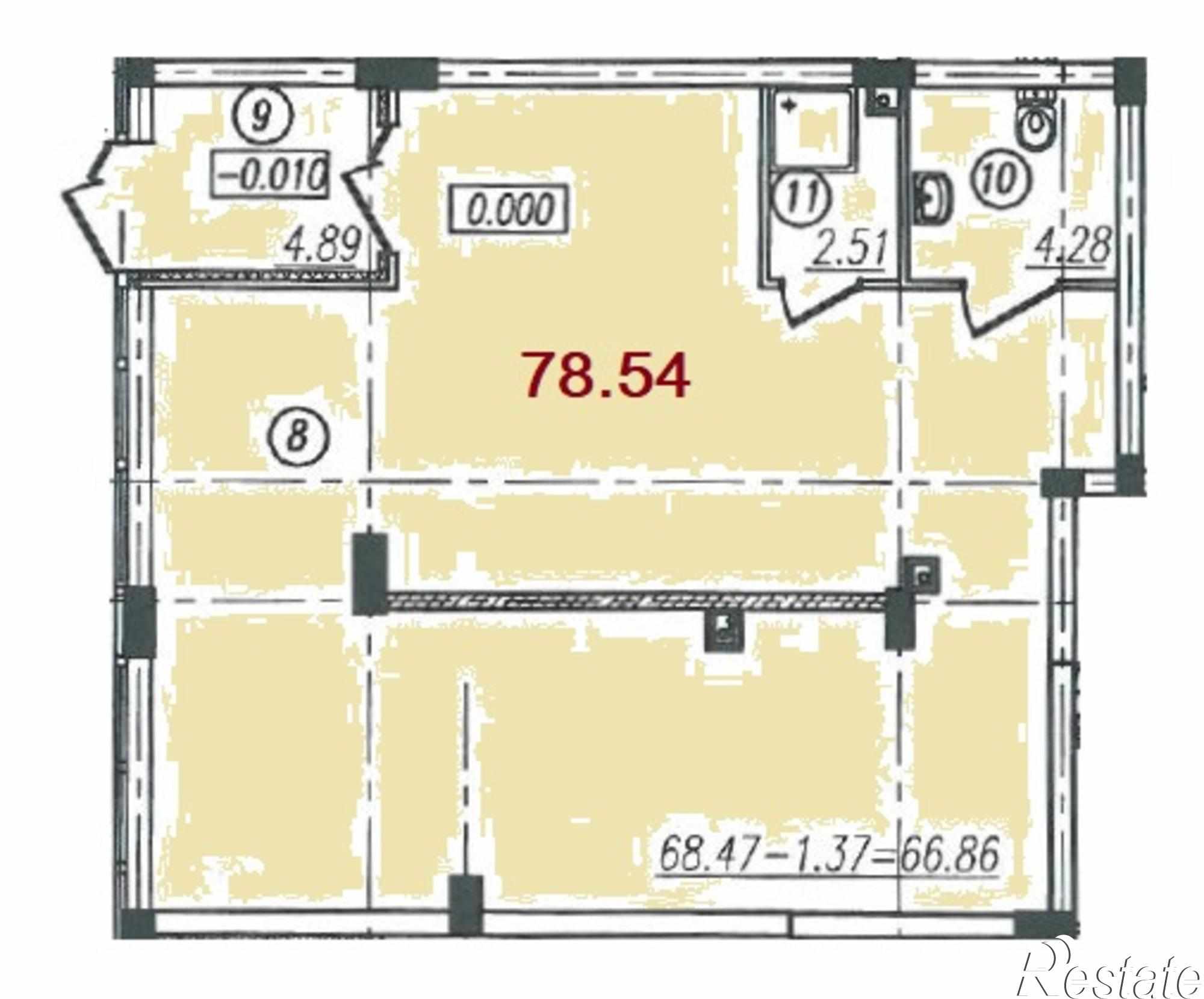Купить торговое помещение за 3 844 500 рублей на ул. Осканова, д. 7