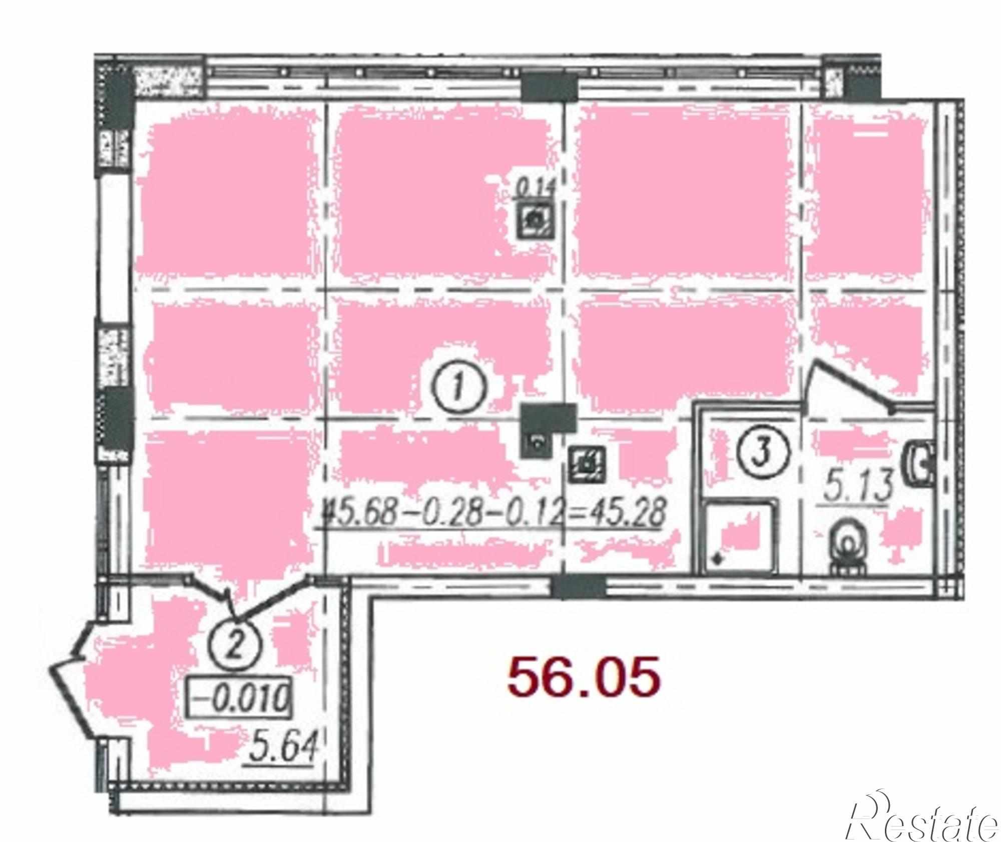 Купить торговое помещение за 3 471 650 рублей на ул. Осканова, д. 7