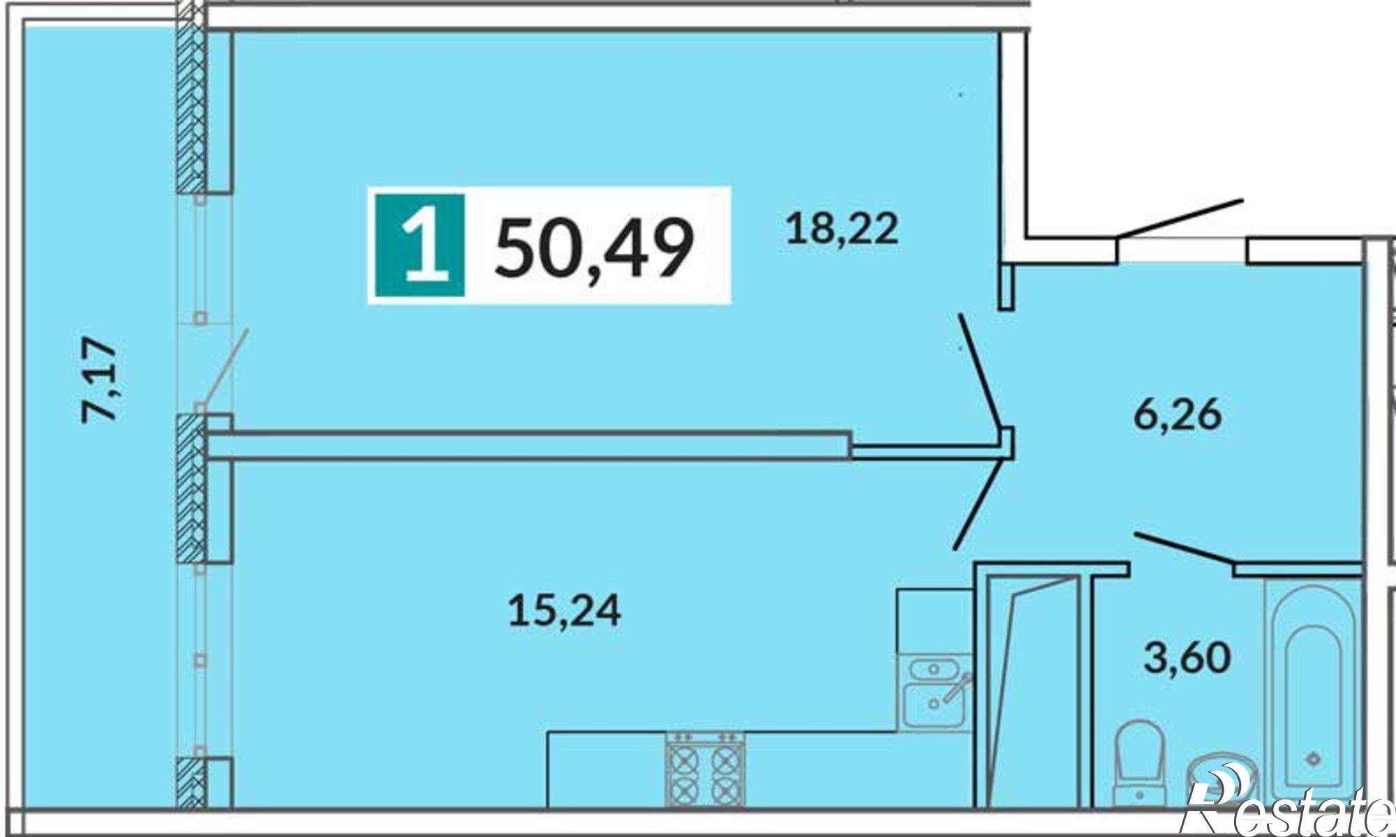 Купить квартиру за 5 222 000 рублей на им Снесарева 10/1