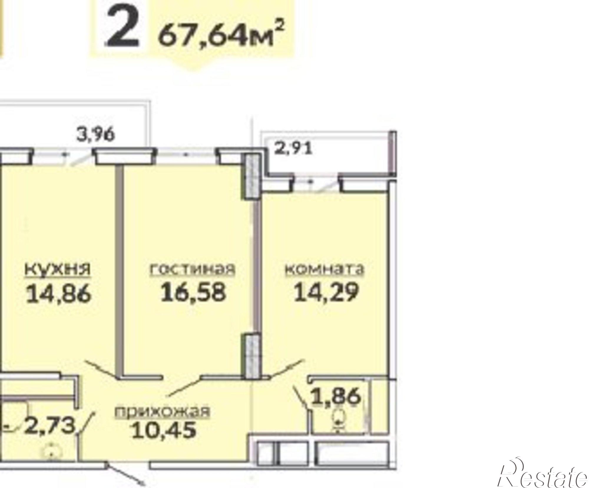 Купить квартиру за 5 950 000 рублей на им Петра Метальникова 28