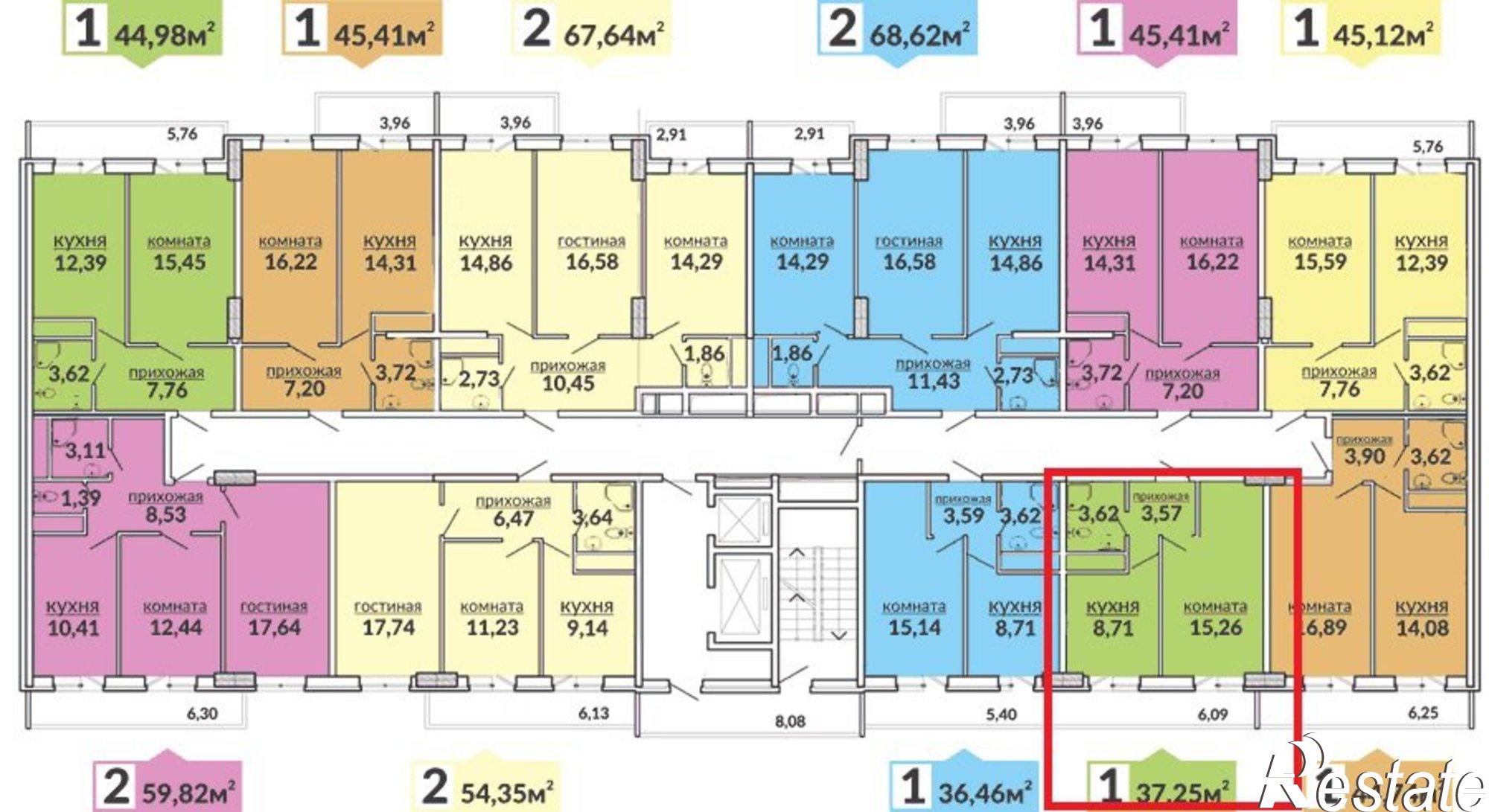 Купить квартиру за 3 950 000 рублей на им Петра Метальникова 28
