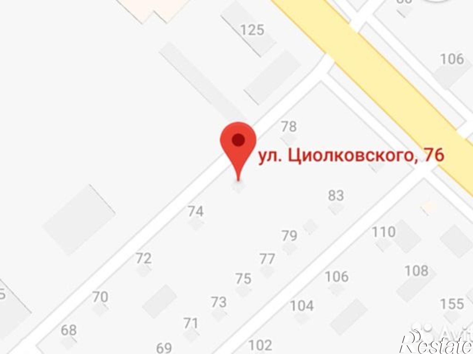 Купить дачу, дом, коттедж за 3 900 000 рублей на Циолковского улица, д.74