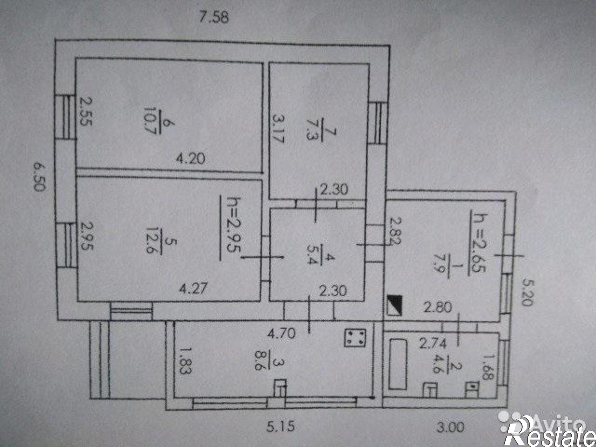 Купить дачу, дом, коттедж за 5 700 000 рублей на Центр