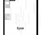 1-комн, 23кв м, этаж 8/18 им Лавочкина 17