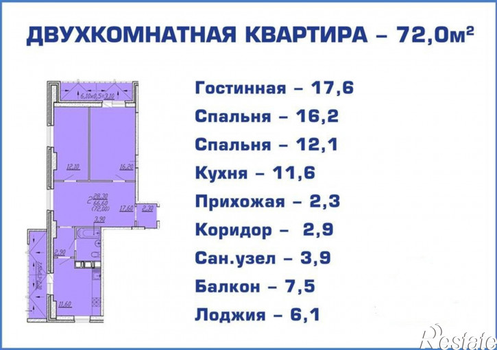 2-комн квартира им Дмитрия Благоева 62/1