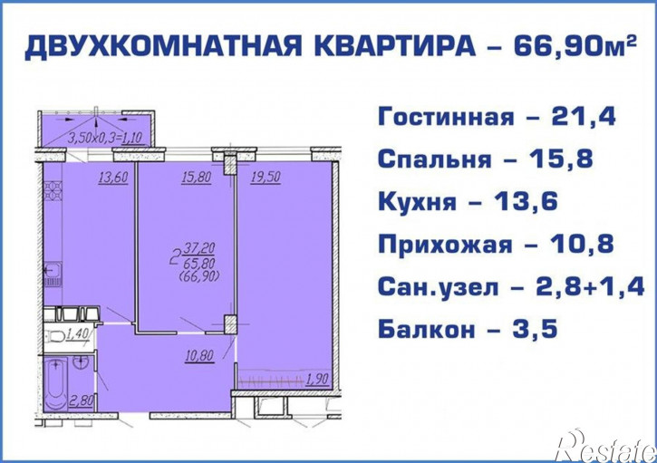 2-комн квартира им Дмитрия Благоева 62/1