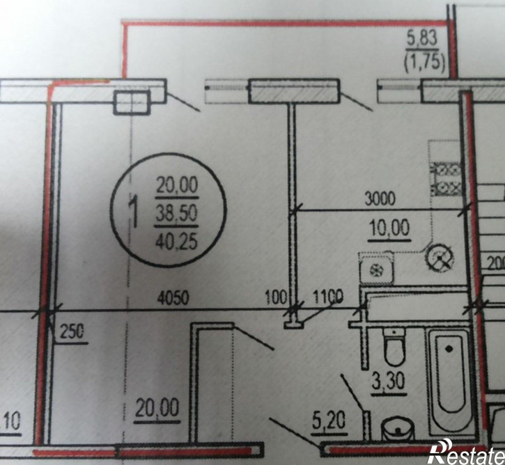 1-комн квартира Петра Метальникова 5 к.3