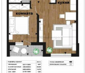 1-комн, 44.21 кв м, этаж 13/18 Супсехское ш, 39