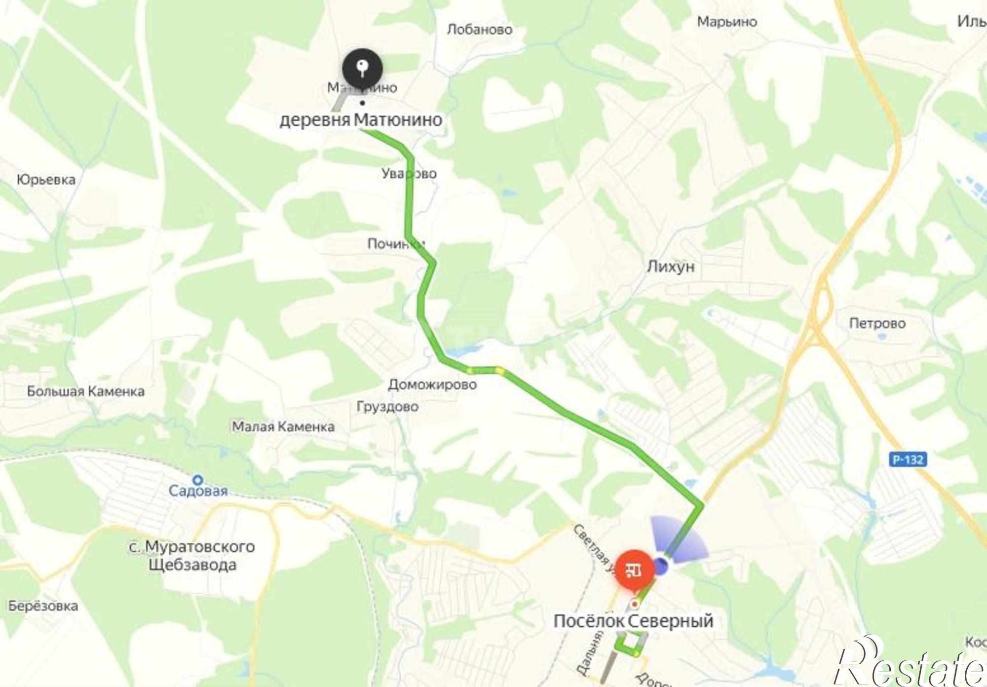Купить землю, земельный участок за 380 000 рублей на Матюнино Деревня,26