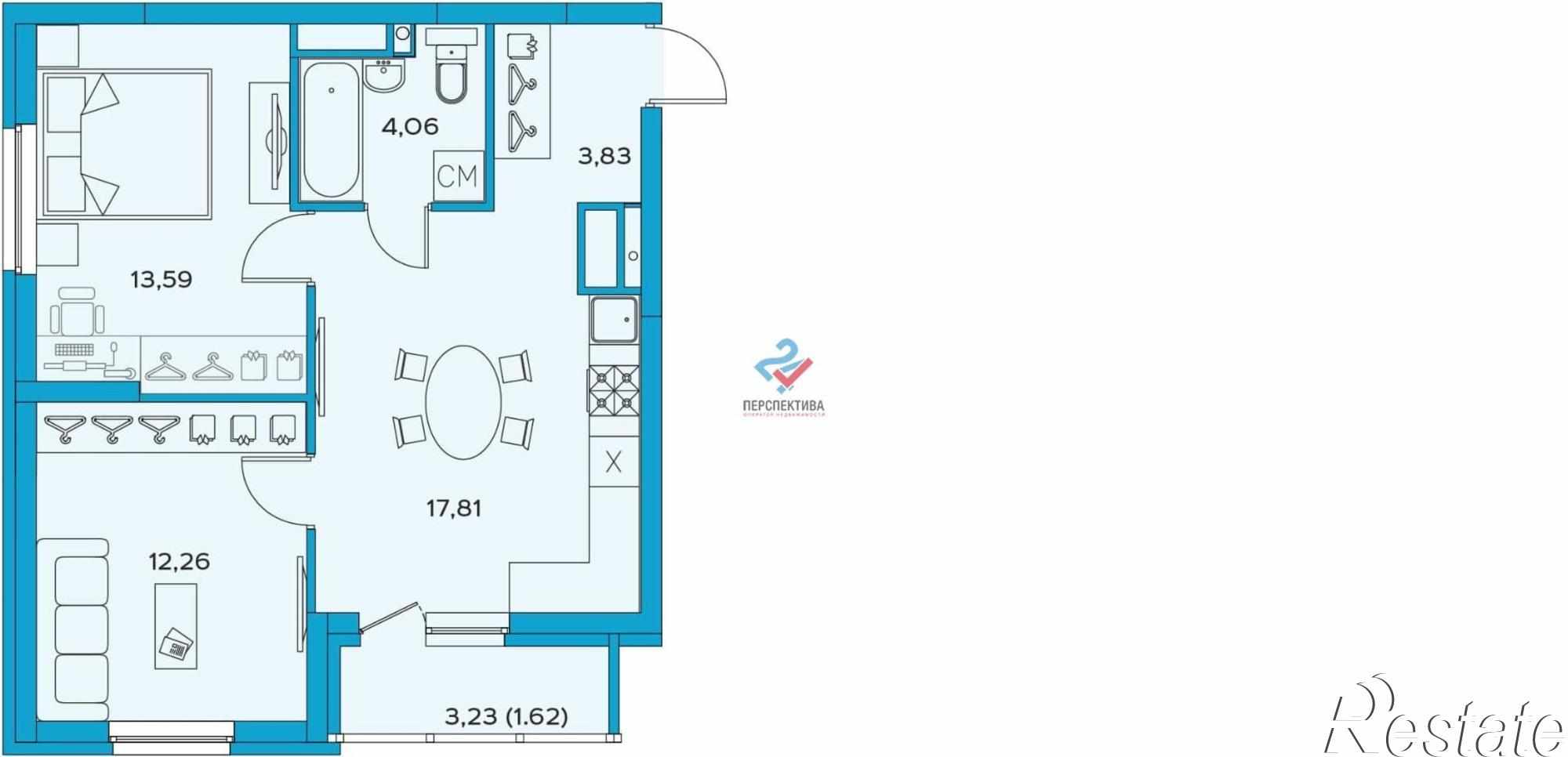 Купить квартиру за 4 306 770 рублей на 3-й проезд Рахманинова, 2