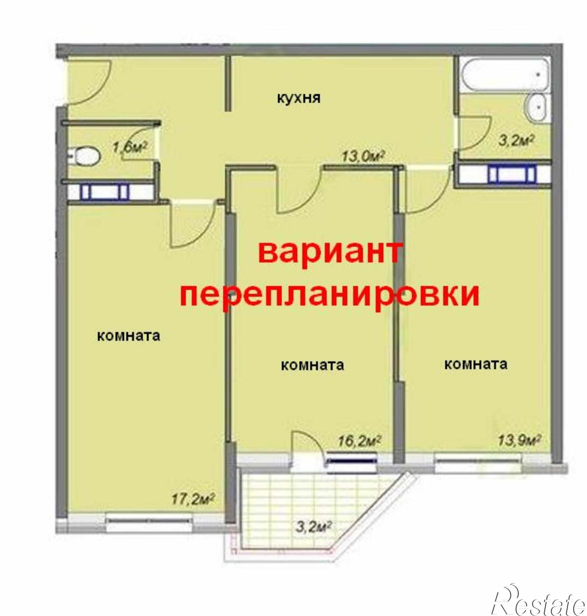 Купить квартиру за 4 300 000 рублей на 3-Б мкрн, 41