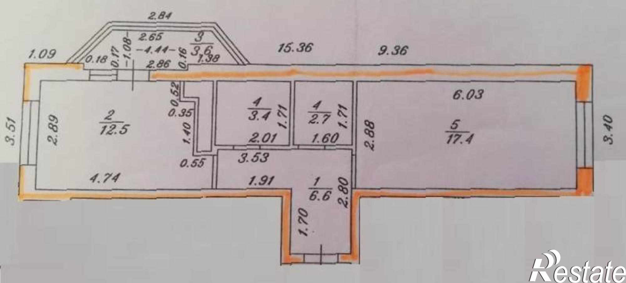 Купить квартиру за 3 750 000 рублей на 3-Б мкрн, 3