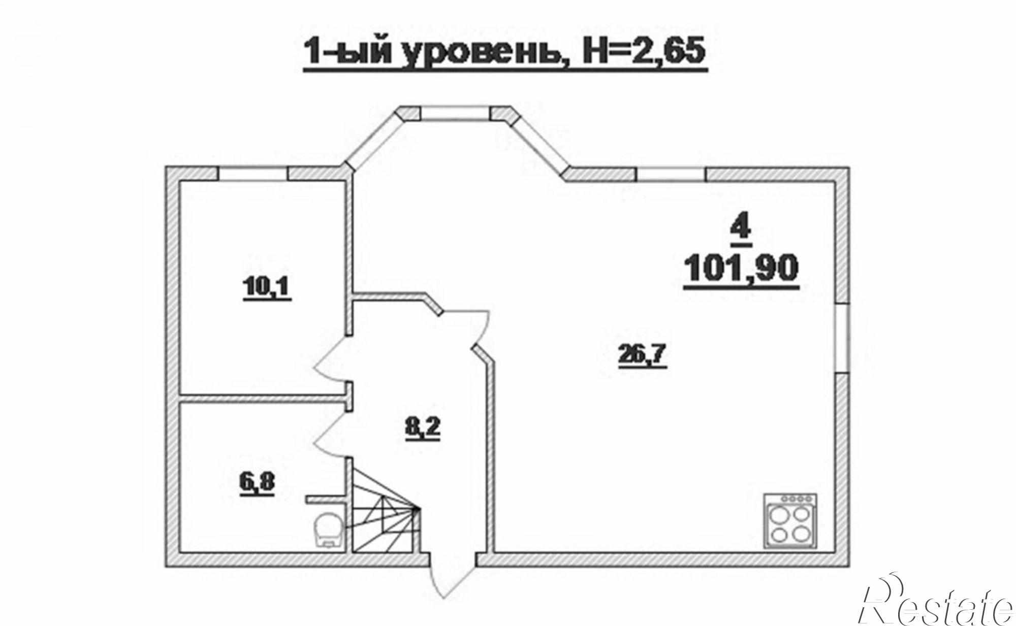 Купить квартиру за 11 300 000 рублей на Подгорная ул, 10