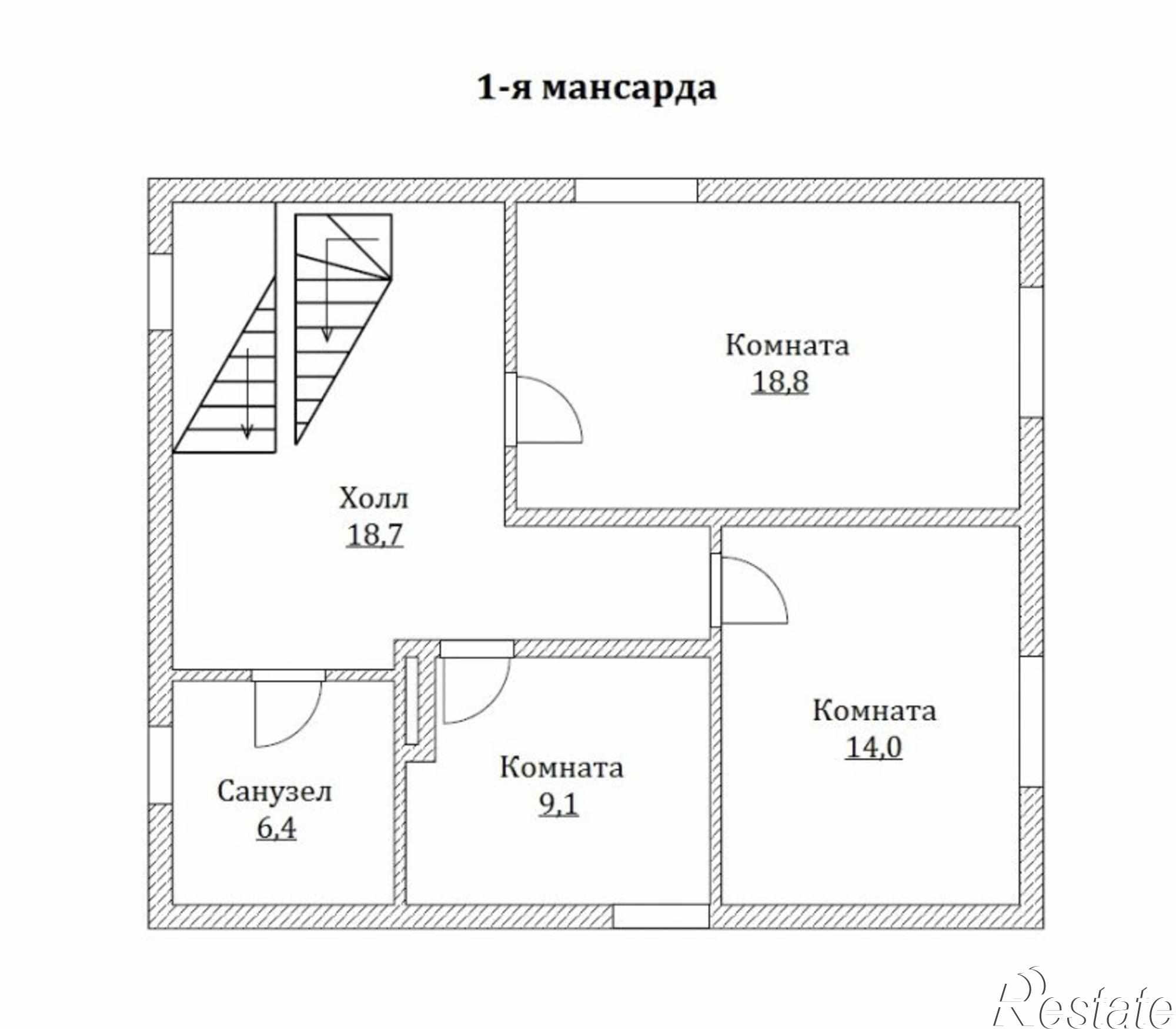 Купить дачу, дом, коттедж за 15 650 000 рублей на Эллинг гск