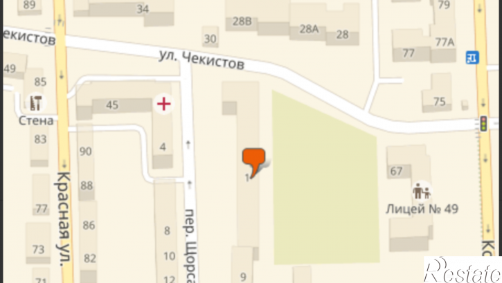 4-комн квартира Щорса пер, 1