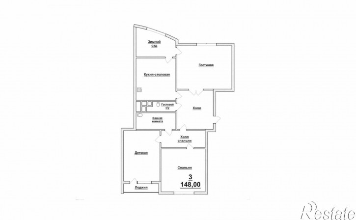 3-комн квартира Красная ул, 63А