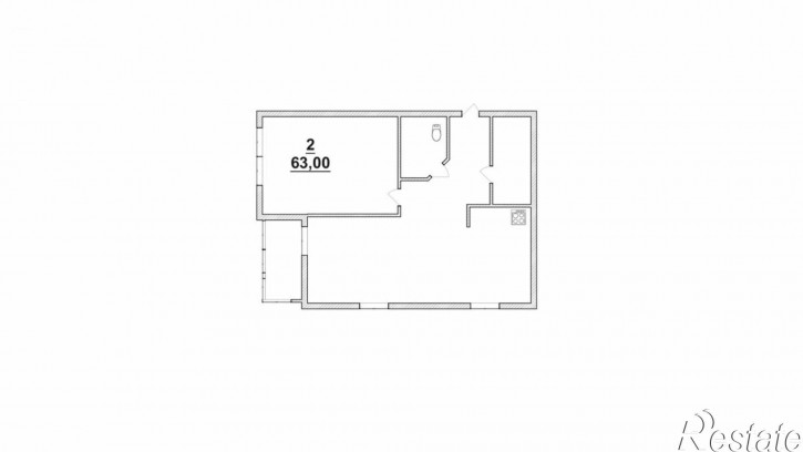 2-комн квартира Виктора Денисова ул, 10
