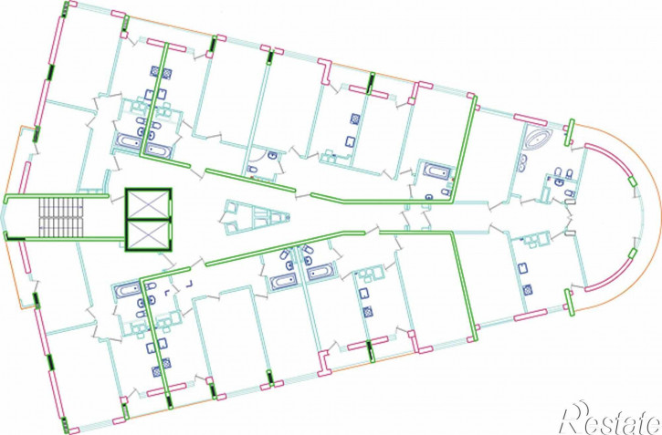 3-комн квартира Парковый пер, 7