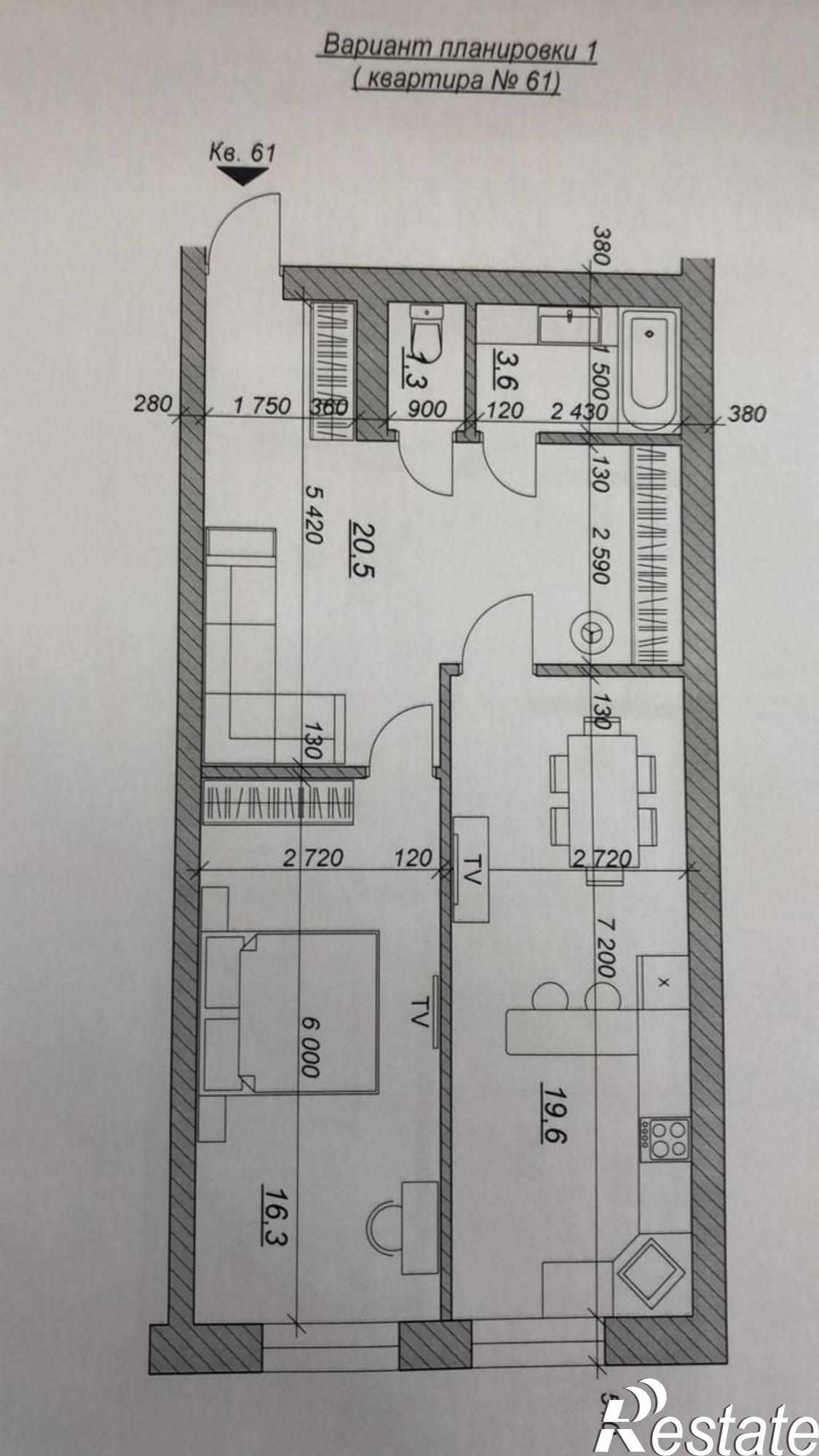 Купить квартиру за 5 270 000 рублей на Терская улица, 79