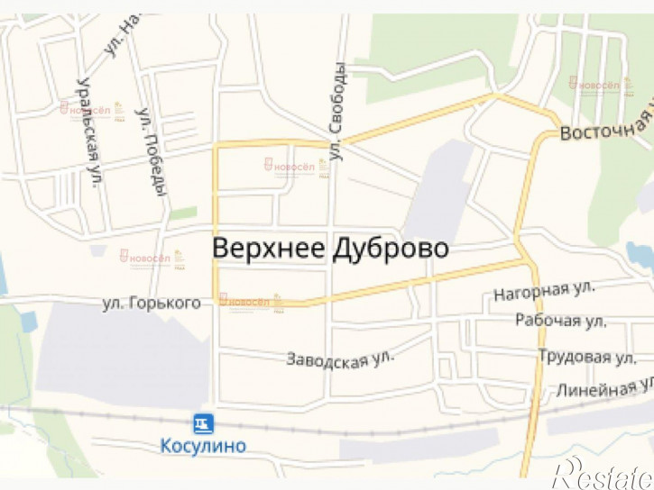 Земельный участок пгт. Верхнее Дуброво