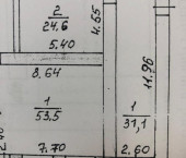 торговое помещение 55.7 кв м ул. Советская, д. 52