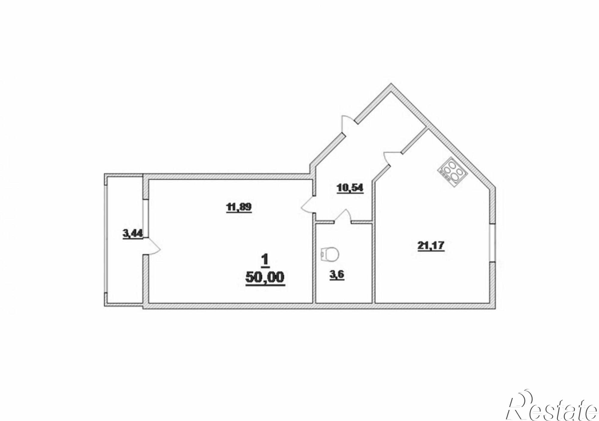 Купить квартиру за 4 550 000 рублей на Маршала Жукова ул, 10